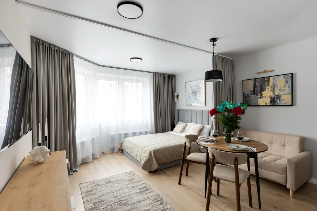 Уютная дизайнерская студия