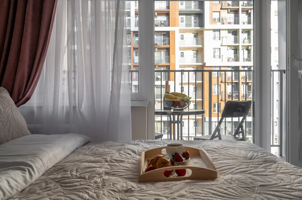 Студия у моря с бассейном на территории. Каравелла 112