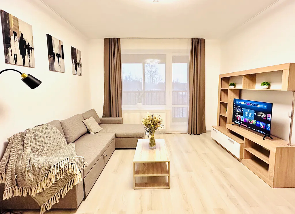 Квартира Двухкомнатная квартира Бриз на причале — Кронштадт