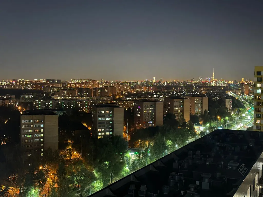 Прекрасная квартира с шикарным видом на город