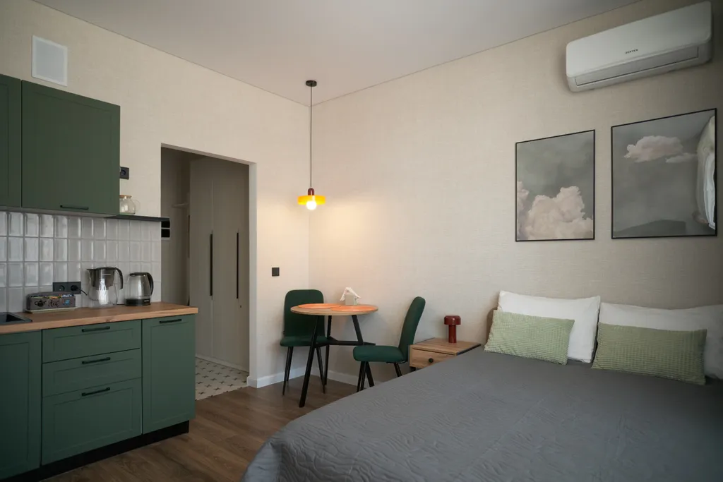 Уютная студия в ЖК Яблоневый