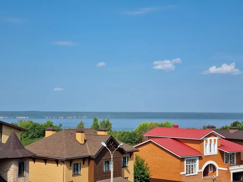 Апартамент с видом на Волгу, кондиционер, джакузи, гостиничный сервис