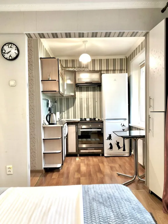 Евродвухкомнатная квартира в спальном районе города