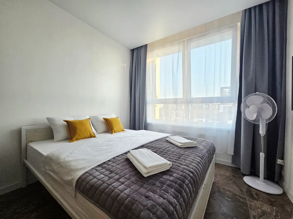 Квартира Уютная студия с видом на город — аренда посуточно в Мытищи