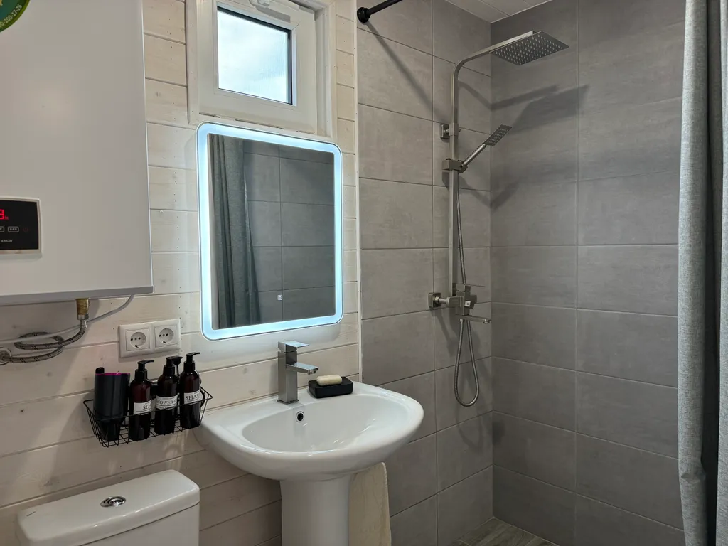 Дом с видом на луга и горы