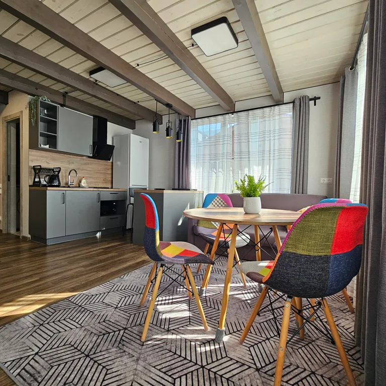 Квартира Прекрасная двухуровневая квартира с видом на горы — Красная Поляна