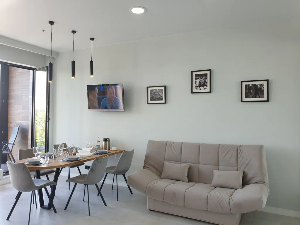 Квартира Апартаменты Eva crystal у моря с бесконтактным заселением — Светлогорск