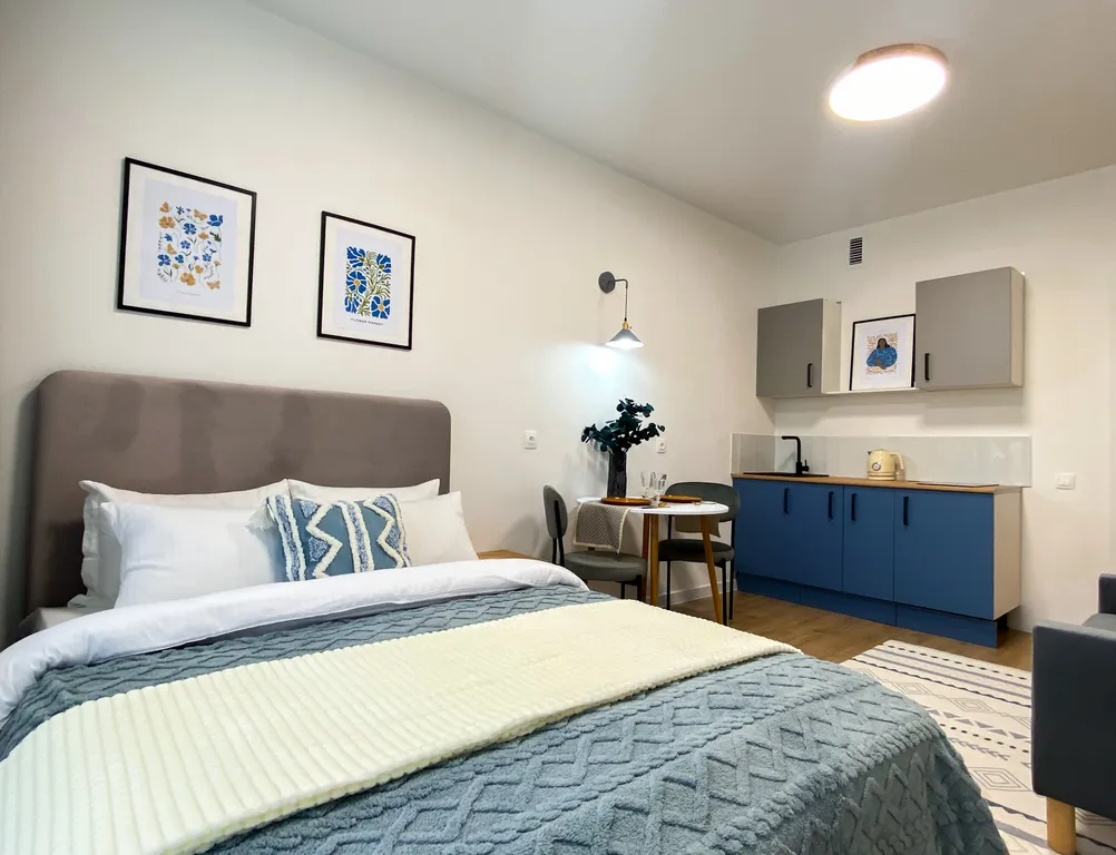 Квартира Квартира Дизайнерская студия апарт-комфорт gray в новом жк сердце Ярославля — Ярославль