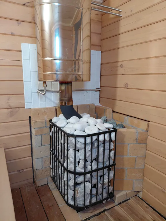 Дом 56m2 — чан, кухня, Wi-Fi