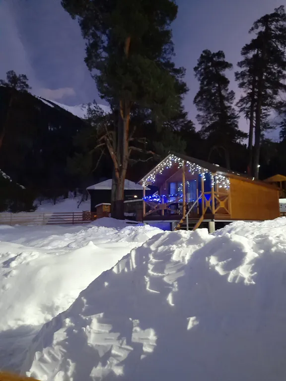 Шале с видом на горы