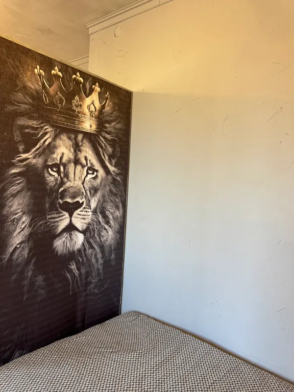 Уникальная студия с видом на стадион, арт-декором и PlayStation