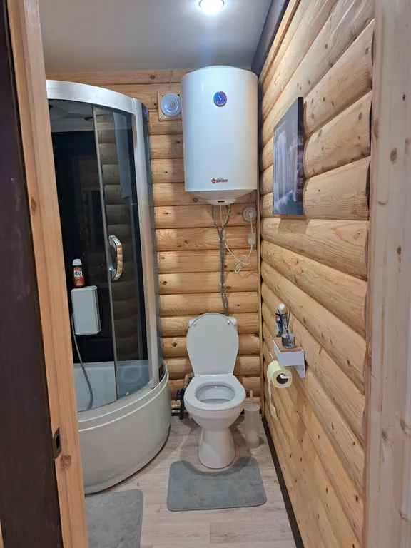 Коттедж Коттедж Деревянный сруб с баней и купелью — Псебай