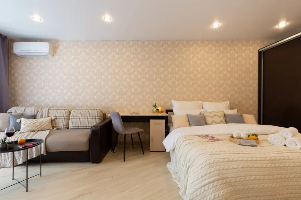 Квартира у живописного пруда