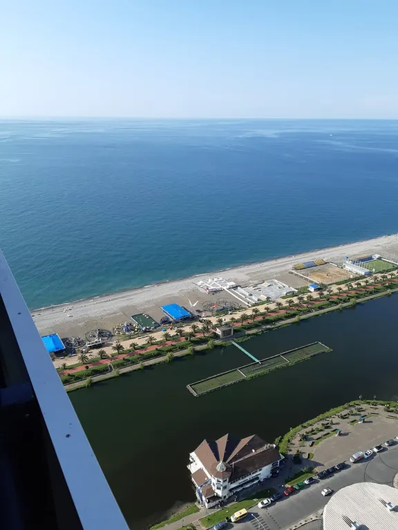 Апартаменты орби сити с видом на море на первой линии от моря