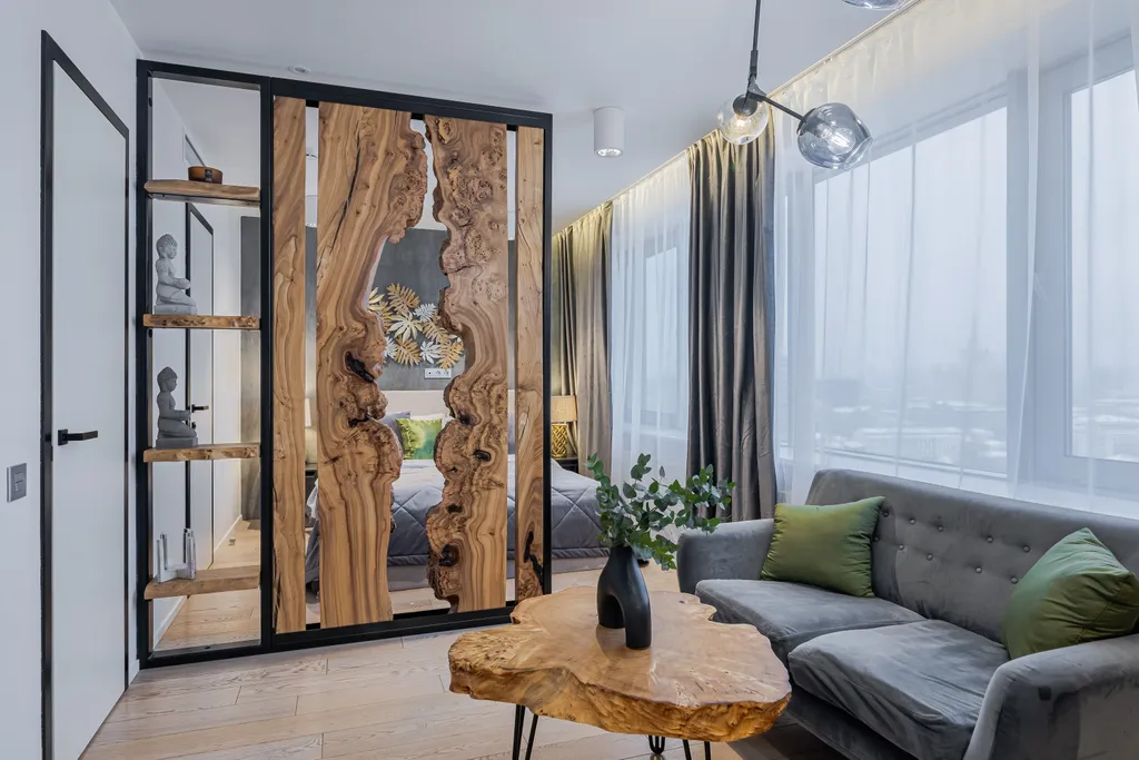 Квартира Квартира Видовая Wood-cтудия на Арбате — Москва