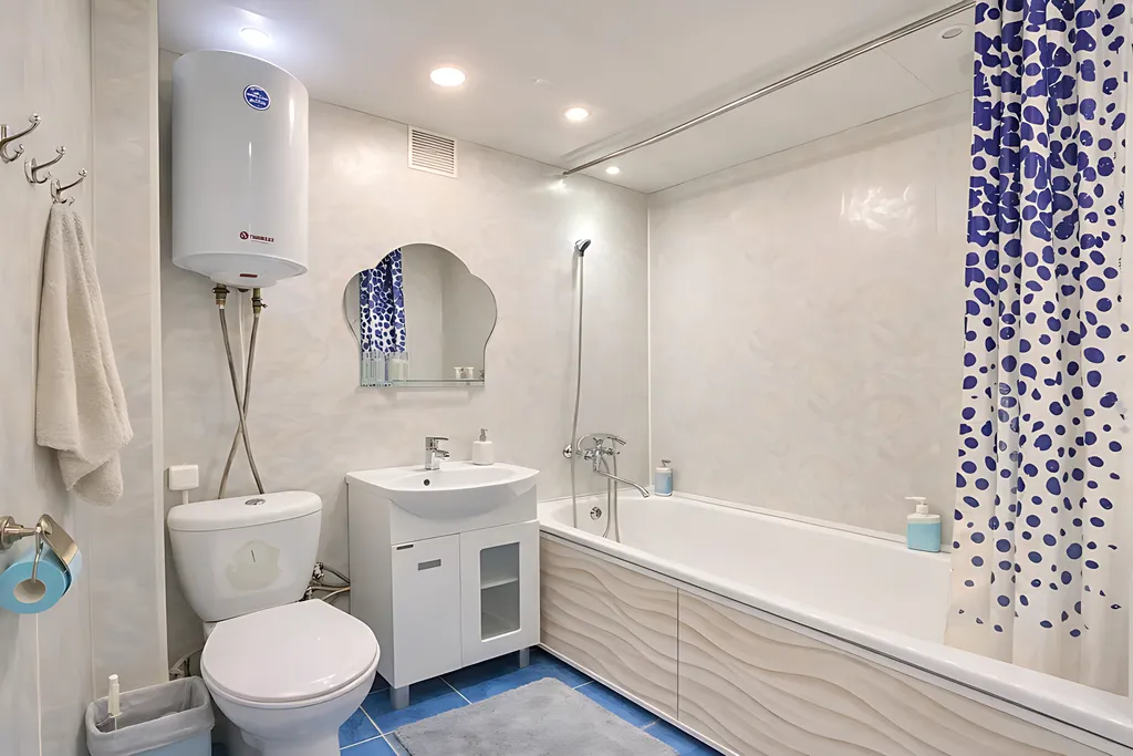 Вместительная 1-к квартира рядом с Центральной площадью, кровать+диван