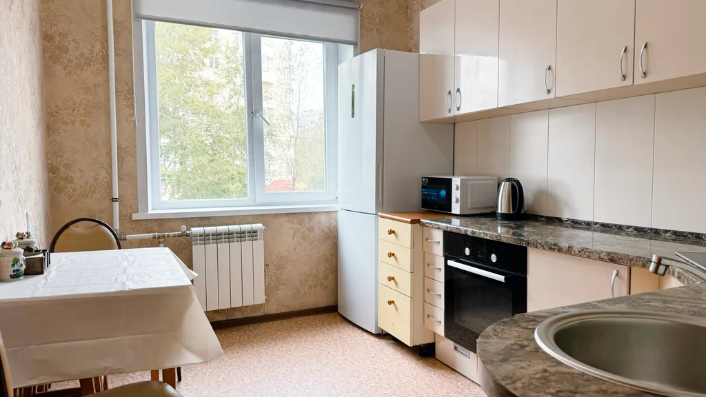 Просторная трехкомнатная квартира с раздельными комнатами