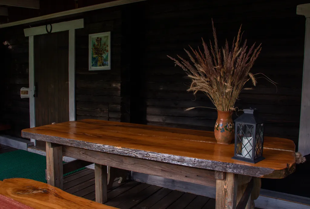 Дом-баня на высоком берегу Березины