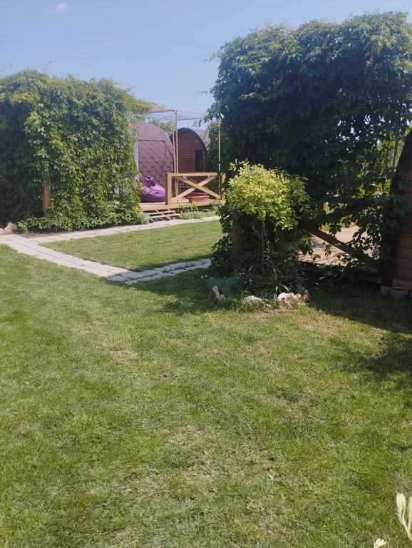 Уютный деревянный домик с удобствами