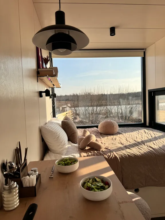 Домик у озера, купель Фурако