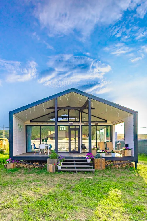 Коттедж Дом у горной реки в окружении гор — Горячий Ключ