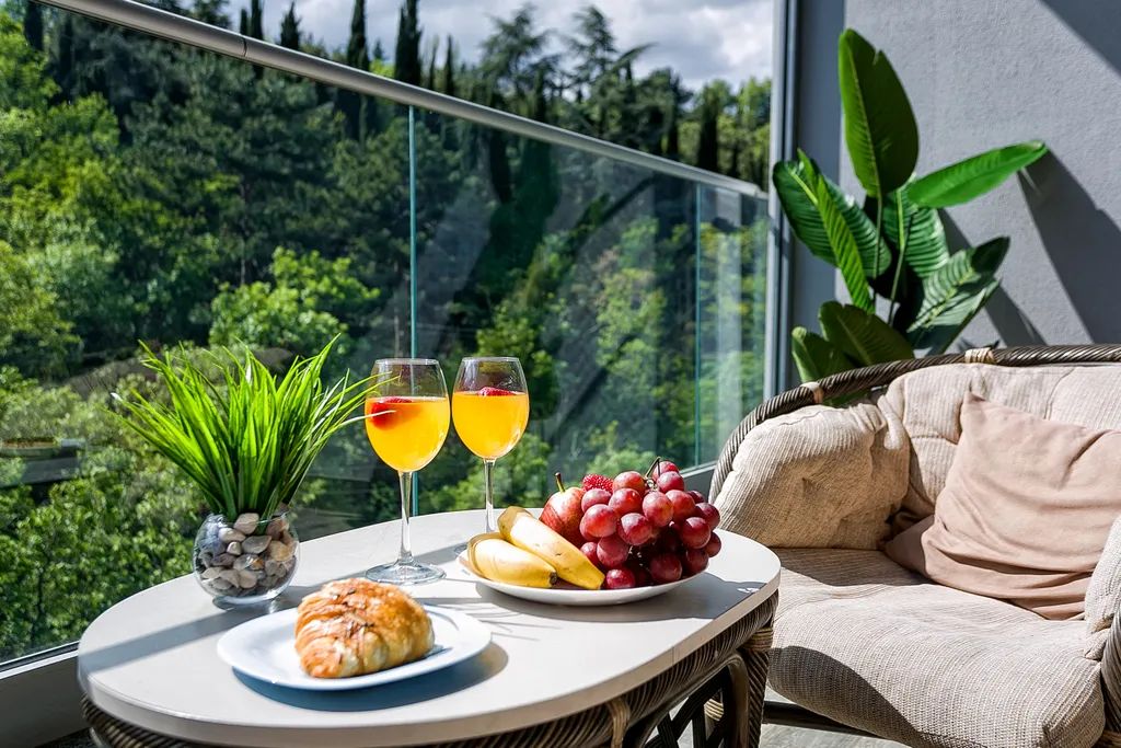 1-комнатная с видом на парк в приморском парке