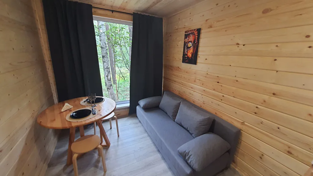 Коттедж Уютный семейный домик Scandi Family в сердце леса — Березовский