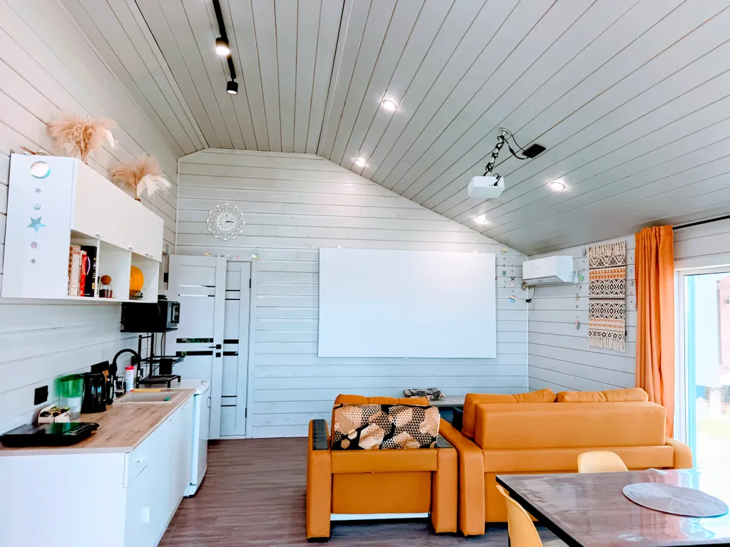 Коттедж с проектом с видом на Волгу с бесконтактным заселением