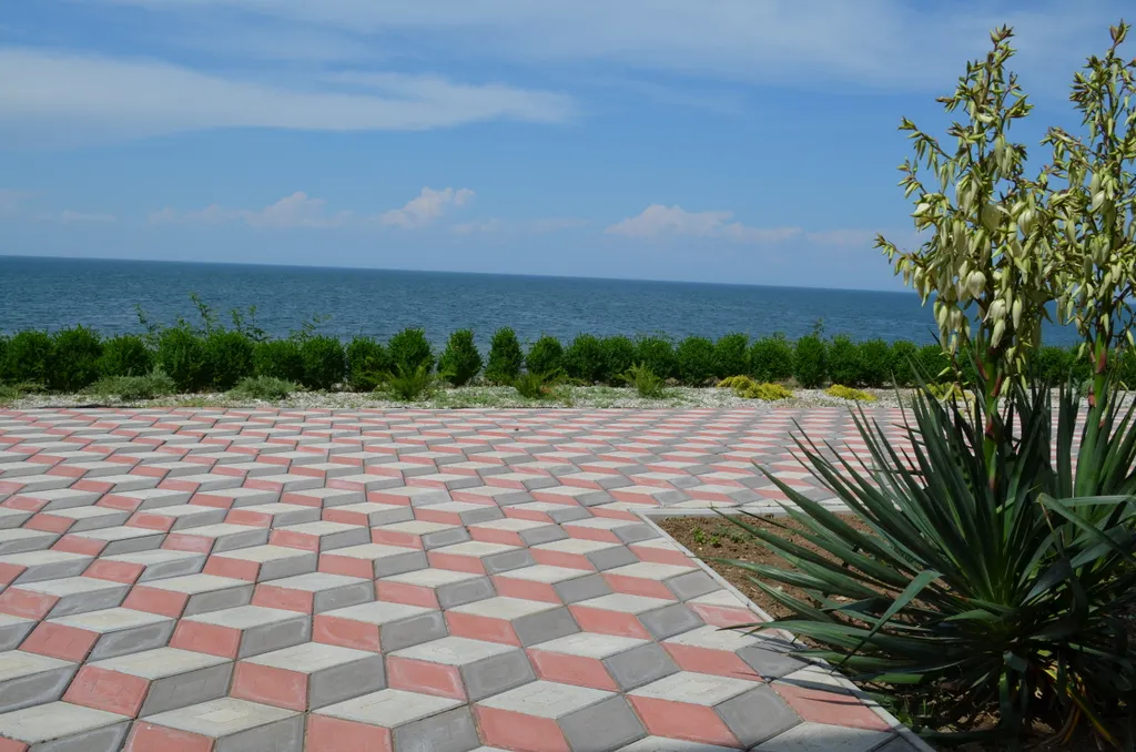 Комната с видом на море со всеми удобствами и отдельным входом