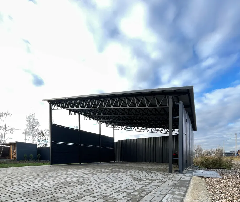 Уютный дом в стиле Барнхаус