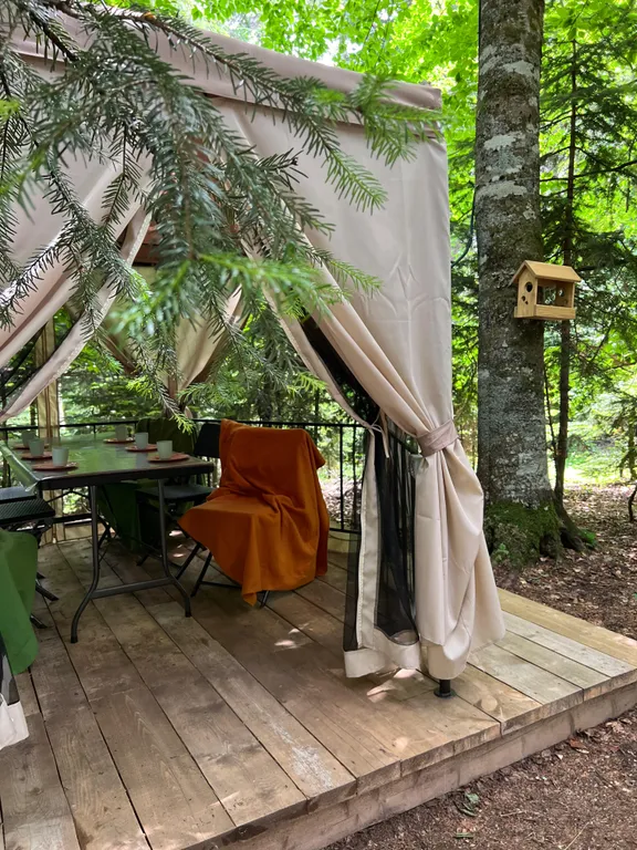 Двухместный номер с видом на лес