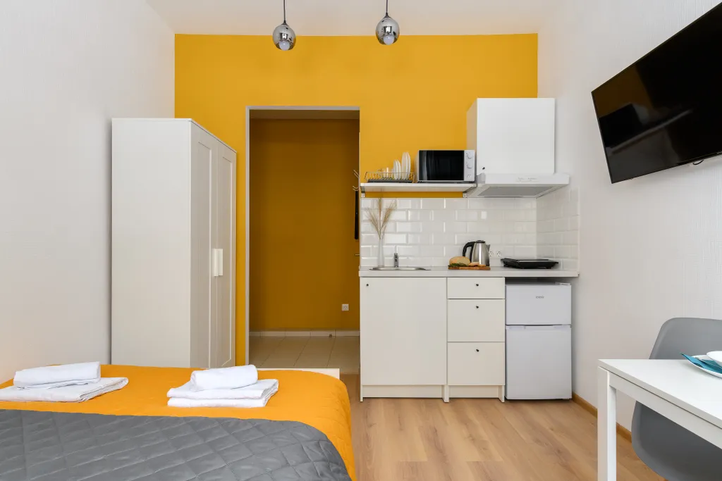 Квартира Квартира Студия Солнечная в Песочном удаленное заселение — Песочный