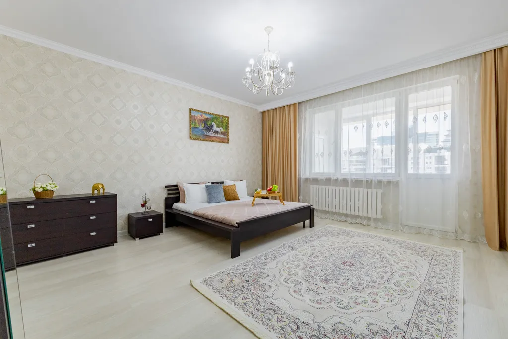 3-х комнатная квартира в самом центре столицы с видом на Байтерек