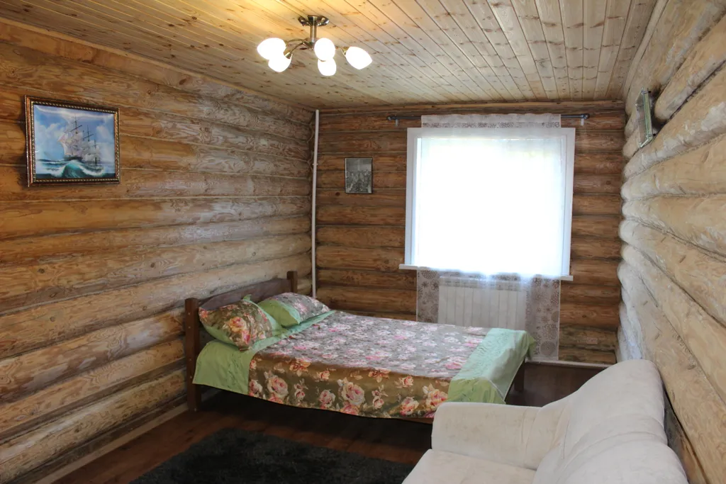 Эко дом из сруба. Площадь 150 квадратов. 4 Спальни. 5 комнат. Рыбалка.