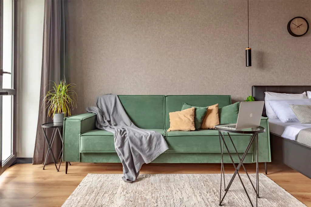 Студия Лофт Volga & Home с панорамным видом на музей Панораму и Волгу