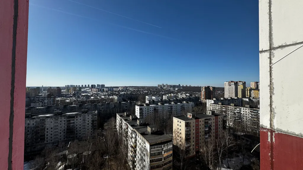 Квартира Просторная и светлая квартира с видом на город — Нижний Новгород