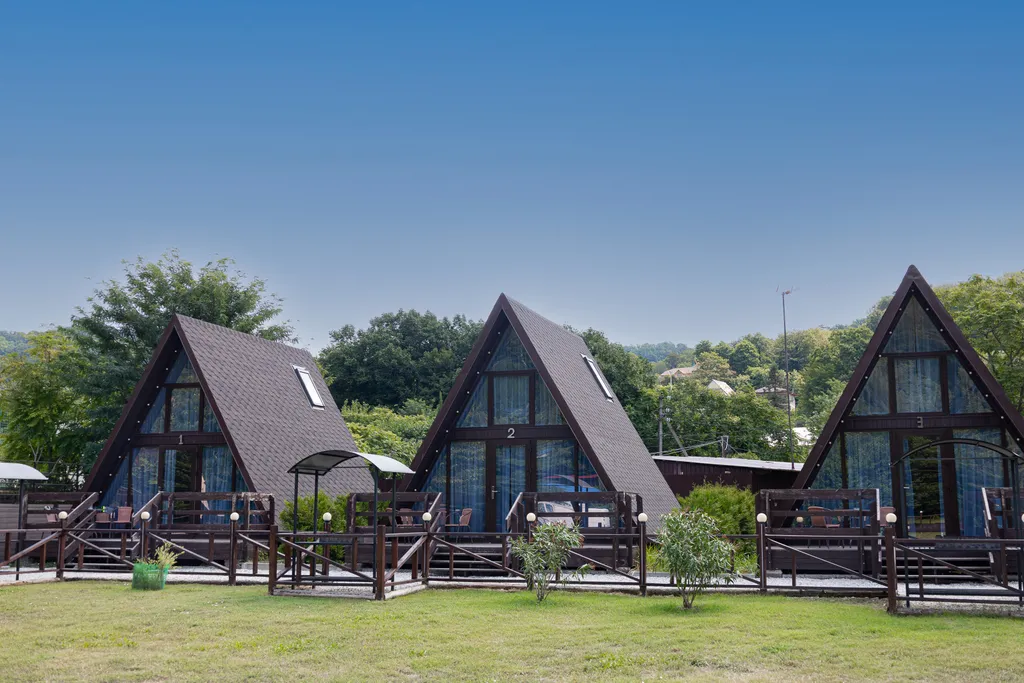 Уютное шале с собственной верандой