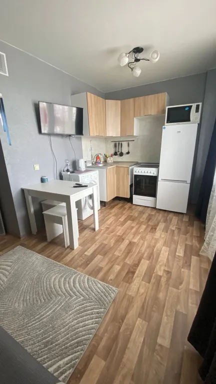 Квартира Уютная квартира студия на высоком этаже — Новосибирск