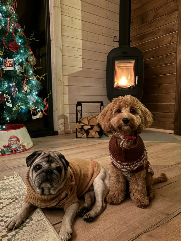 Уютный дом с купелью и камином Лесное Вдохновение