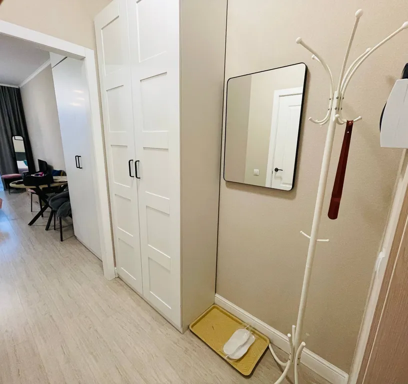 Квартира Квартира Уютная студия для командировочных, пар и пар с детьми — Шушары