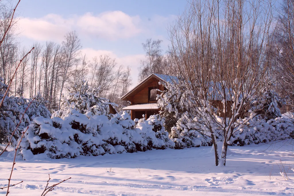 Коттедж Коттедж Уютный таунхаус с камином — Беличье