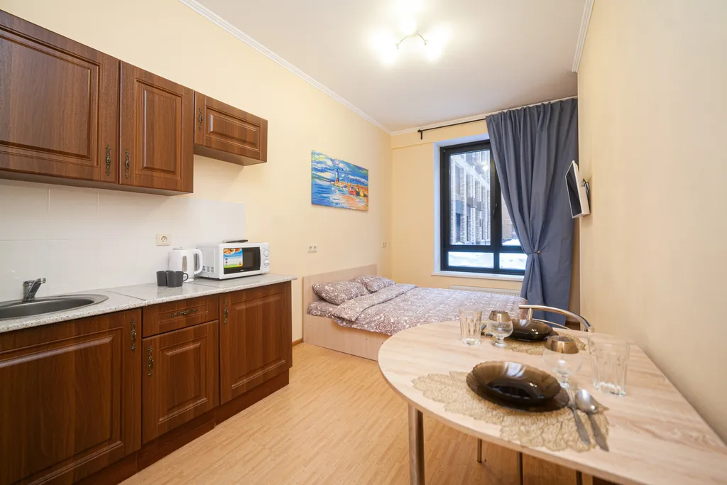 Квартира Квартира Уютная студия рядом с метро — Москва