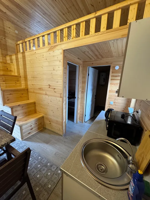 Новый коттедж в лесу