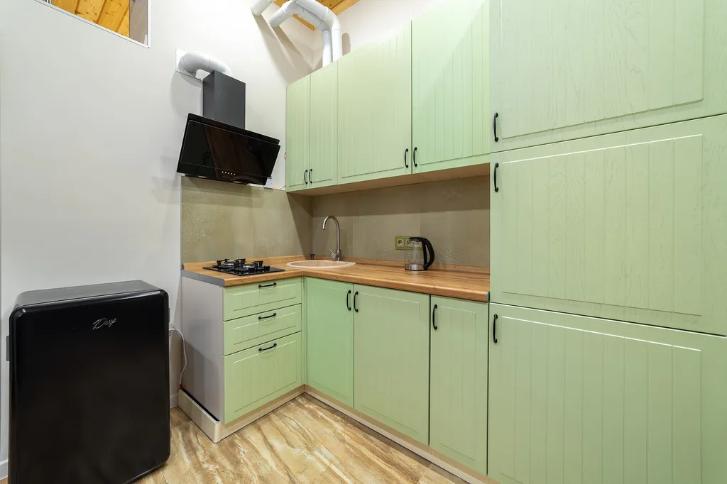 Уютные двухуровневые апартаменты с видом на горы в ЖК RED GLADE