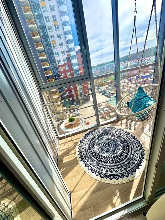 Уютная двушка с  видом на озеро