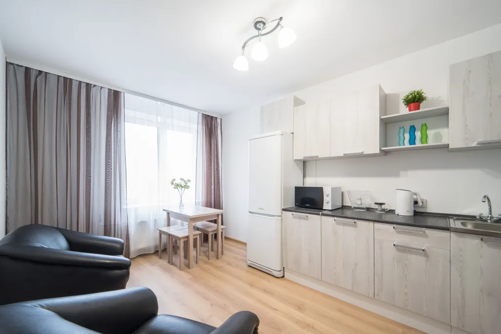 Квартира Квартира Евродвушка Гостемания у Центра онкологии имени Н.Н. Петрова — Песочный