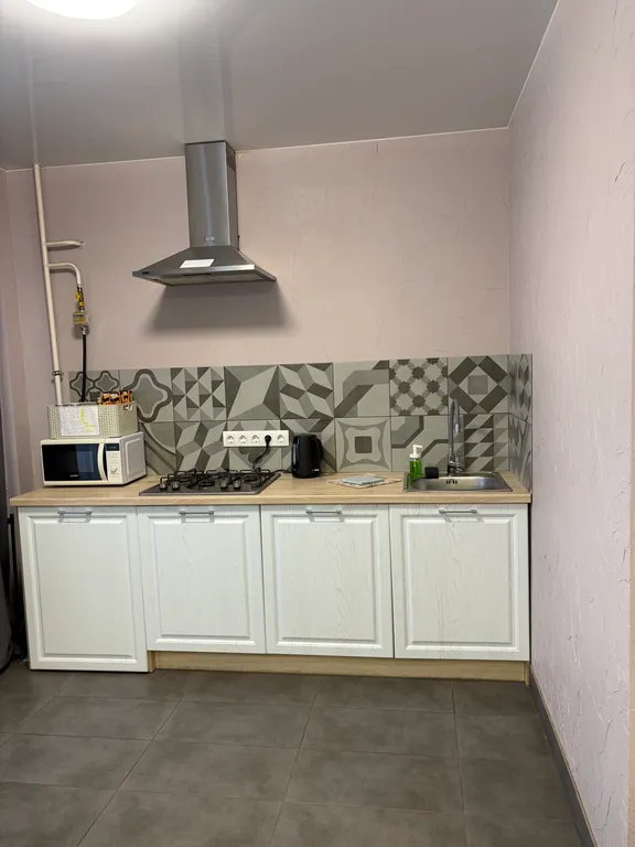 Светлая квартира у аквапарка