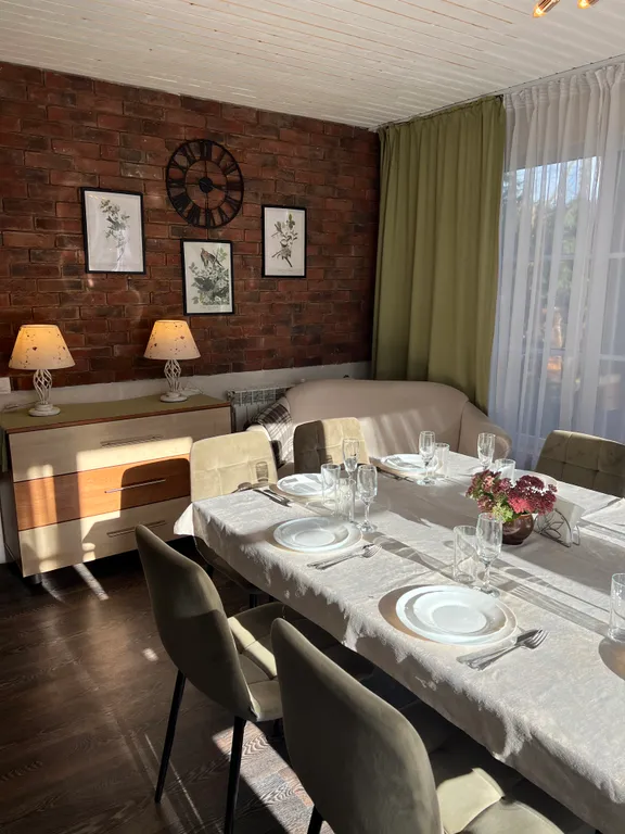 Дом в стиле прованс с камином