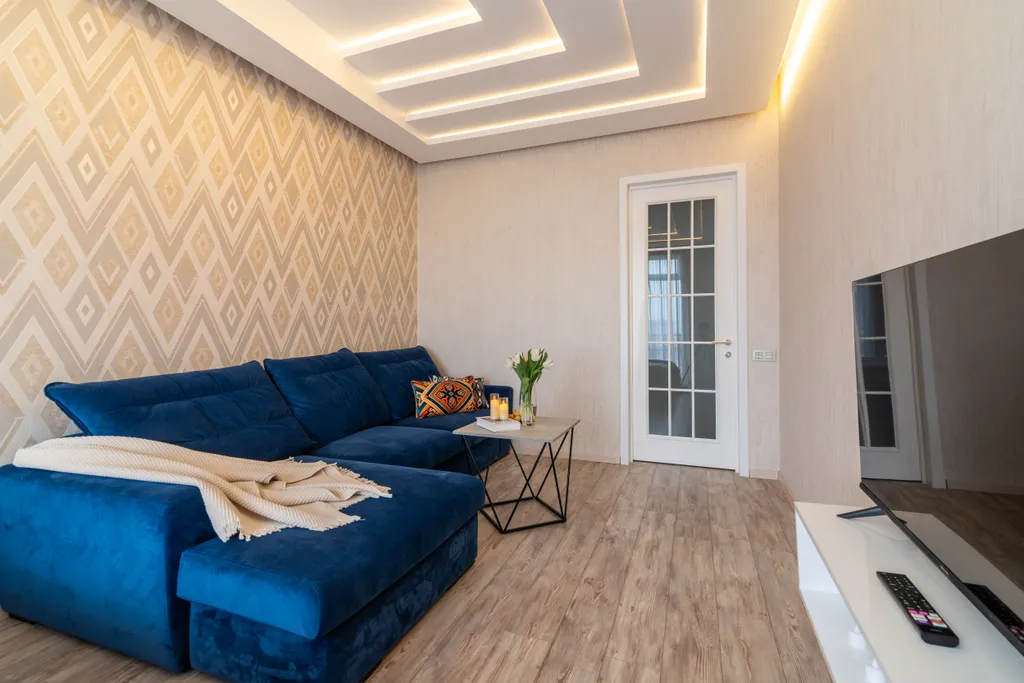 Квартира 1-комнатная квартира в центре города с панорамными окнами — Махачкала