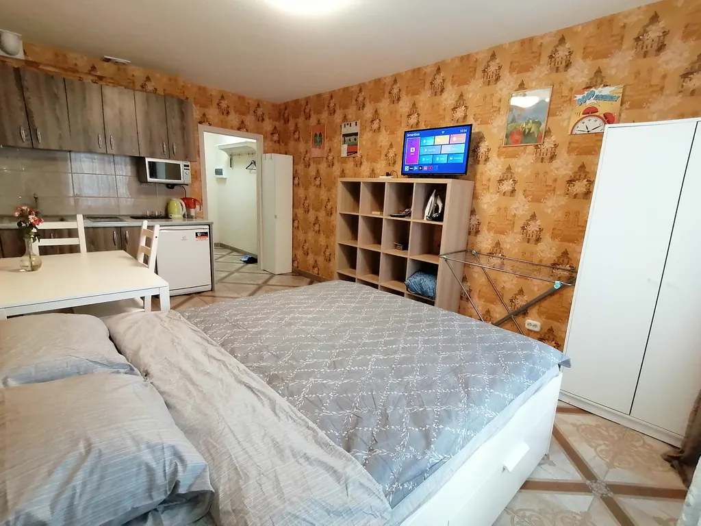 Квартира Студия у метро Девяткино — аренда посуточно в Мурино